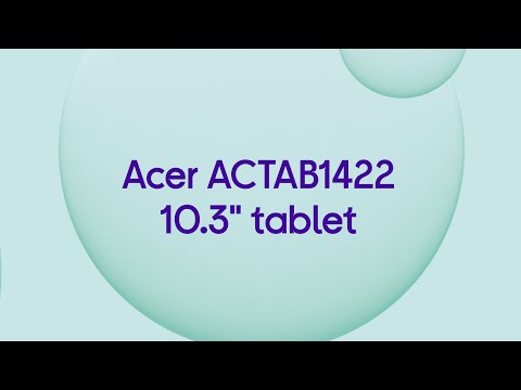 Acer ACTAB1422 10.3" Tablet - 64 GB, Black - Product Overview