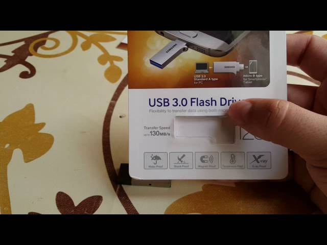 Video teaser for Samsung USB 3.0 Flash Drive DUO ( MUF-128CB/EU )