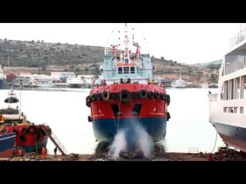 Megatugs Launching Tug Boat Pantokrator