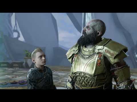 Atreus Prevents Kratos From Entering Into the Light Scene - God of War Ragnarok (4K 60FPS PC)