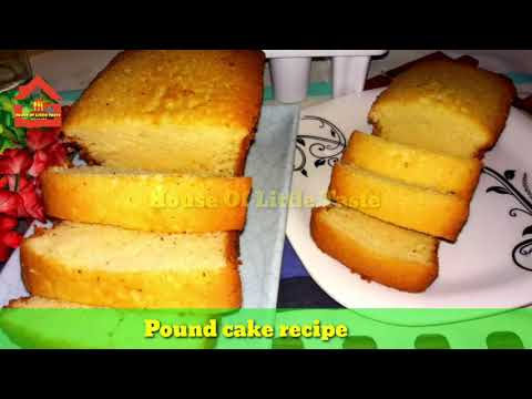 Pound cake recipe||easy pound cake without oven||only two egg