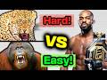 What animals could an MMA FIGHTER beat?