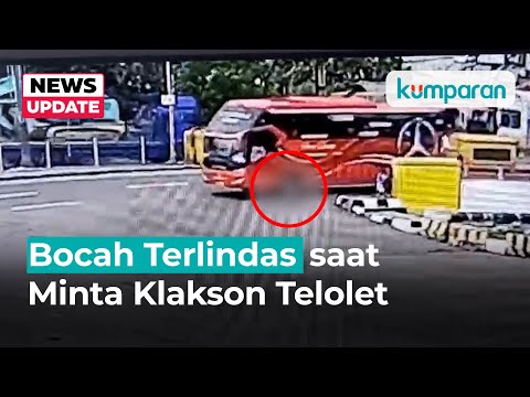 Bocah Terlindas Bus saat Minta Sopir Klakson Telolet di Pelabuhan Merak
