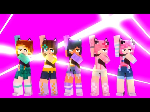 APHMAU FIRST MEET CAPTURED LOVE MEME PRETTY KIM,KC,MEU SAN - MINECRAFT ANIMATION #shorts