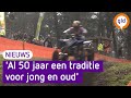 De zijspancross is paastraditie Oldebroek