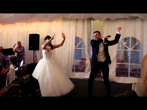 Funny Wedding Dance Marina és Krisztián lagzi 2012.10