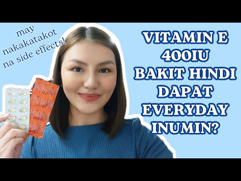 MYRA E 400IU HUWAG MONG INUMIN ARAW ARAW PARA MAIWASAN ANG SIDE EFFECTS • Pinay Pharmacist