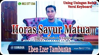 Download lagu HORAS SAYUR MATUA - Uning Uningan Tortor Batak Versi Keyboard Yamaha PSR S 975 mp3