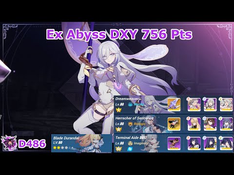 HI3 SEA - [Nirvana Exalted Abyss] DXY (Counter+) (D486) 756 Pts - DW(S0), HS(SS0), TA + Dudu*2