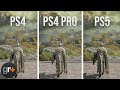 Elden Ring Graphics Comparison | PS4 vs PS4 Pro vs PS5