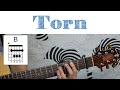 How To Play "Torn" by Natalie Imbruglia ...