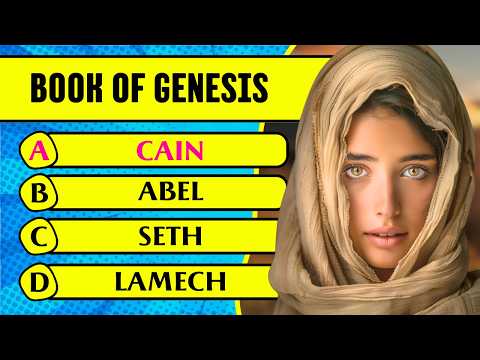 Book Of Genesis Bible Quiz & Trivia (30 Hardest Questions & Answers to Test Your Bible Knowledge)