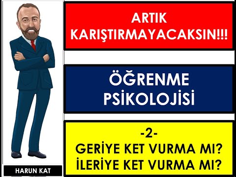 2  GERİYE KET VURMA MI? İLERİYE KET VURMA MI?