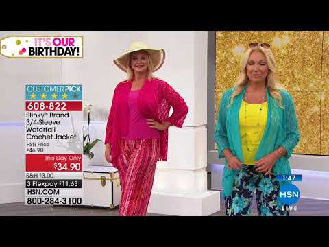 HSN | Slinky Brand Fashions Celebration 07.02.2018 - 02 PM