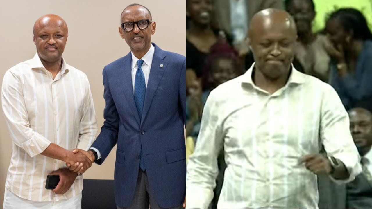 Jimmy Gatete imbere ya HE P.Kagame atumye abantu barira  Nawe kwihanga biranze amarira arashoka