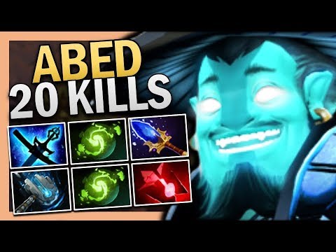Dota 2 Midlane Storm Spirit with 20 Kills by Fnatic.Abed TI9 Meta