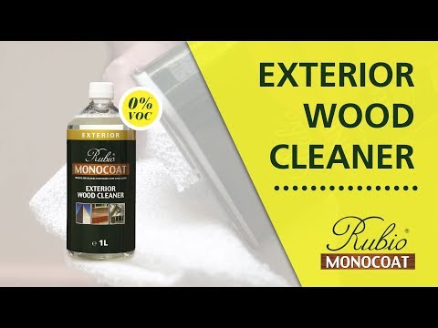 1l rubio monocoat exterior wood cleaner