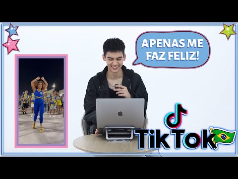 CANTOR TAILANDÊS REAGE A MÚSICA BRASILEIRA NO TIKTOK (COM TIGGER)