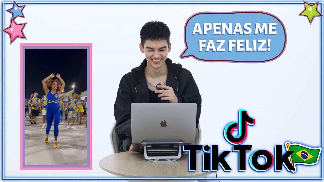 CANTOR TAILANDÊS REAGE A MÚSICA BRASILEIRA NO TIKTOK (COM TIGGER)