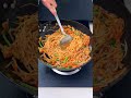 Wok Fired Pork Greens Noodles Quick