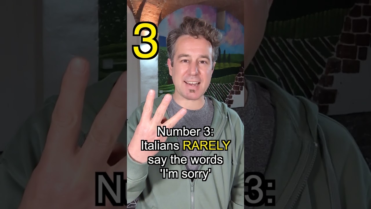 Italians RARELY say these things.. #italy #shorts