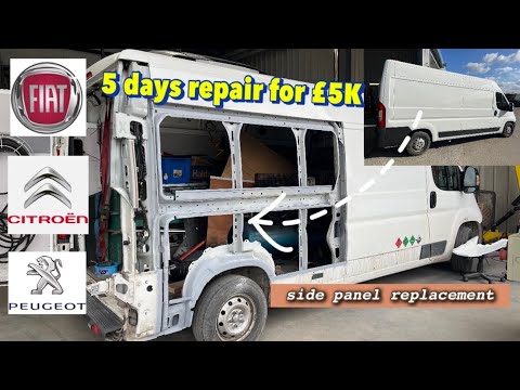 5-Tage-Auftrag für 5.000 £. Ducato, Relay. Boxer Seitenverkleidungswechsel!!!