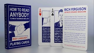 Body Language Playing Cards! WIN AT BUSINESS and LIFE! // NOW AVAILABLE!