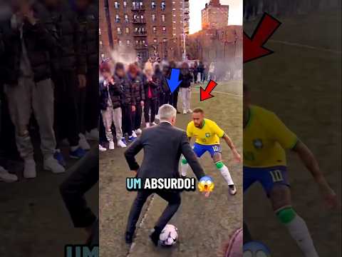 Ancelotti MOSTROU COMO SE FAZ ao Neymar! 😱 #seleçãobrasileira #brasil #copadomundo