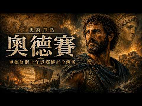 一口氣聽完《奧德賽》的完整故事：奧德修斯十年歸鄉之路｜希臘神話紀錄片#奧德賽 #奧德修斯 #曆史助眠 #睡前故事
