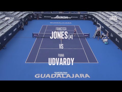 Francesca Jones (GBR) vs Panna Udvardy (HUN) - Game, Set and Match Point