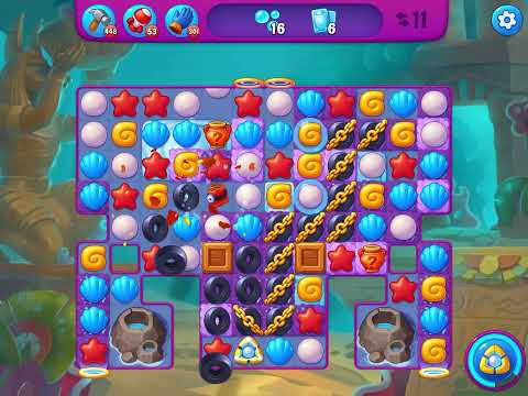 Fishdom Very Hard level 7177 no boosters フィッシュダム ベリーハード [Friend's]