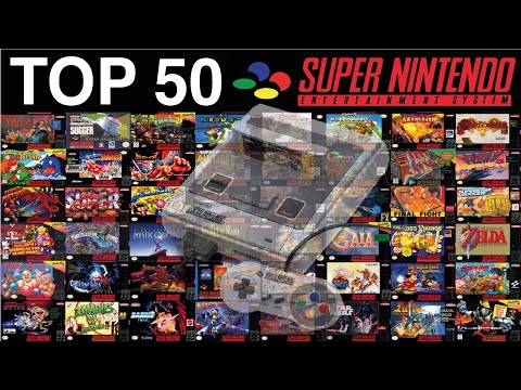 Top 50 Best SNES Games - Super Nintendo