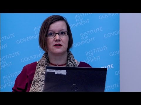 Meg Hillier MP speaking at Whitehall Monitor 2017 annual report launch