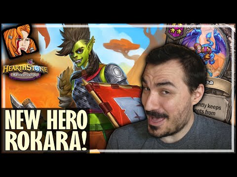 I QUITE LIKE ROKARA! - Hearthstone Battlegrounds