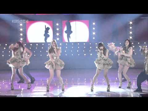 [HD] 101230 Sistar - Deja Vu, Crazy In Love & Push Push