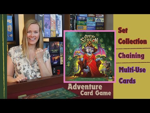 My Review of OPEN SEASON | Draft & Design Your Own Scoring in this Set Collection Card Game