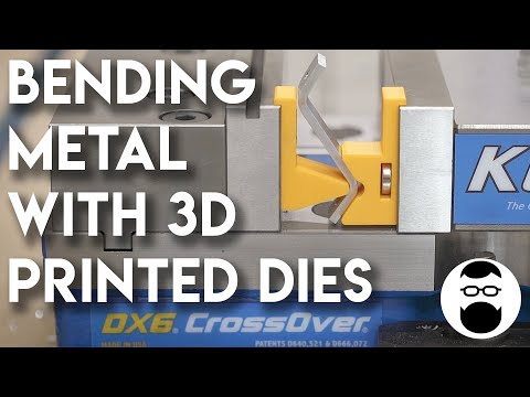 Bending Aluminum with 3D-Printed Dies