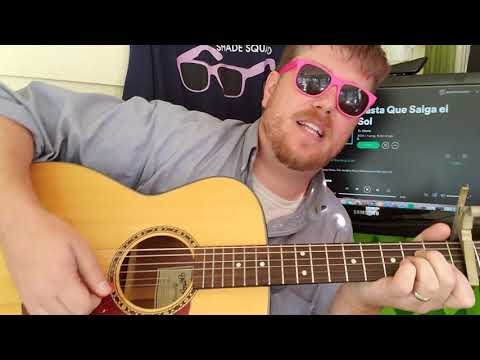 Cómo Tocar Hasta Que Salga el Sol by Ozuna // easy guitar tutorial beginner lesson