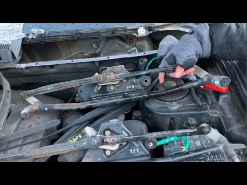 How To Re-Install Windshield Wiper Transmission Linkage Assembly Hyundai Santa Fe | Replace Part 2