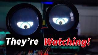 I Built Motion-Activated Animatronic Eyes That Talk (Teensy 4.1 + WAV Audio)