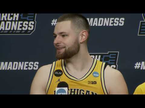 Michigan First Round postgame press conference - 2022 NCAA tournament