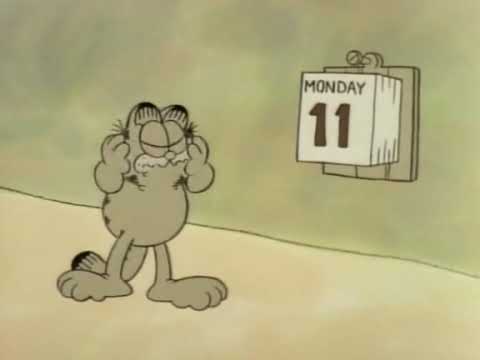 Garfield - LE LUNDI!!