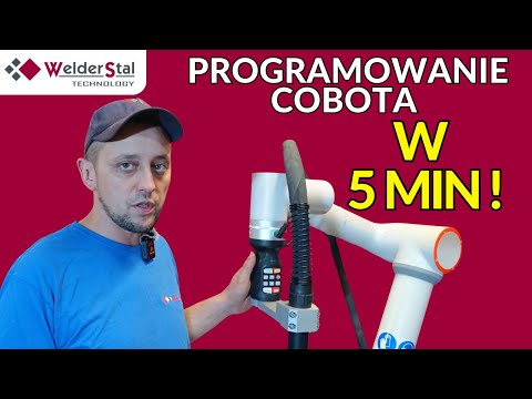 Programowanie cobota do spawania w krótkim procesie