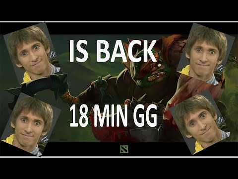 DENDI PUDGE IS BACK, 18 MIN GG MID THE LEGEND IS BACK