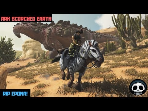 Taming The Equus and Met A Wyvern (RIP Friend!) Ark Scorched Earth Part 7