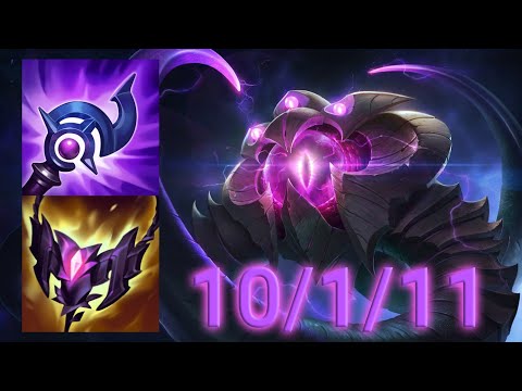 Vel'Koz Bot VS Kai'Sa | EUW Master Patch 12.21