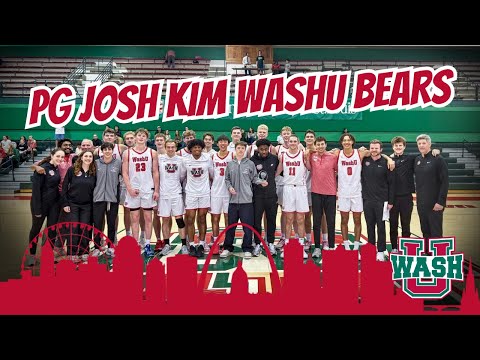 PG Josh Kim at Washington University in St. Louis