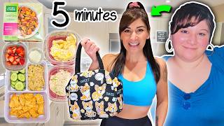 My 5 Minute Work Lunches for EASY WEIGHT LOSS (-130Lbs)