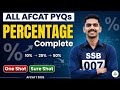 Complete Percentage In One Shot AFCAT 1 2026