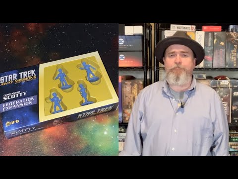 The Discriminating Gamer: Star Trek: Away Missions - Commander Scotty Federation Expansion